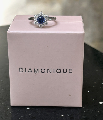 Qvc diamonique mit simuliertem - diamonique,