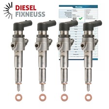 4x Injektor 9663429280 5WS40149 Z A2C59511612 Siemens Citroen Peugeot 1.4 HDI