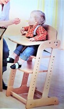Kinderhochstuhl aus Buche NEU