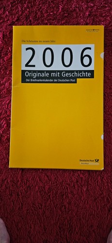 Briefmarken kalender 2006 der - briefmarken,