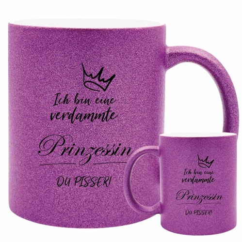 Glitzer keramik tasse mit - keramik,