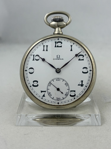 Taschenuhr omega handaufzug - omega,