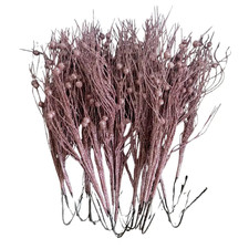 20 Stück künstliche Weihnachts-Glitzer-Beeren für Bäume Rose Deko Gold KI Store