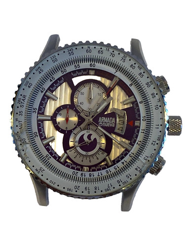 Aviation chronograph gehäuse - aviation,