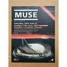 MUSE WEMBLEY JUNE 2007 POSTER