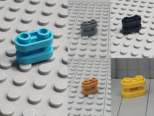 Lego rundplatte ecke - 2x,