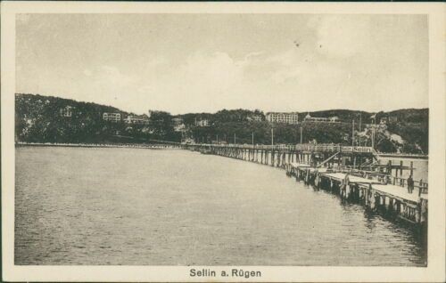 Ansichtskarte sellin rügen - sellin, a.