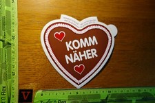 Alter Aufkleber Bäckerei LEB- und HONIGKUCHEN H. Schulze Borgholzhausen Spruch B