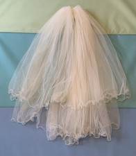 Brautschleier  für Hochzeit, Ivory 