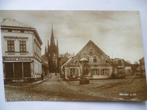 Werder havel kirche - ak,
