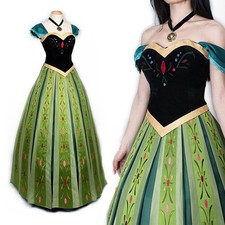 Eiskönigin Anna Kostüm Kleid