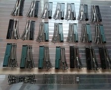 Modelleisenbahnen HO , 21 elekr. Weichen  Konvolut, Hornby France.