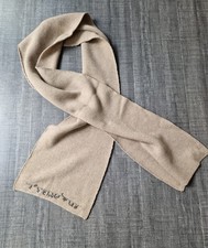 CHANEL Schal Kaschmir beige