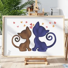 Katzen Tiere v8 Schablone