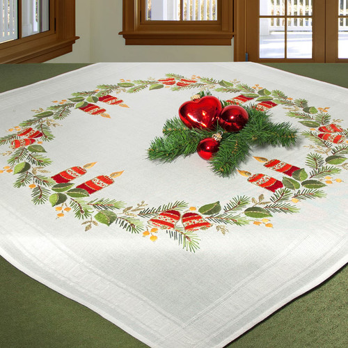 Stickpackung tischdecke vorge - stickpackung,