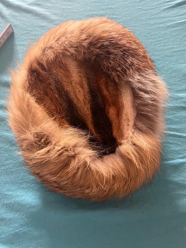 Damen echtfell rotfuchs - echtfell,