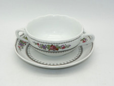 Suppentasse + Untertasse von