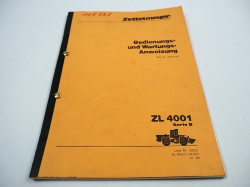 Zettelmeyer 4001 serie - zettelmeyer,