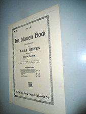 Noten für Konzertina, Im blauen Bock, Shimmy, Jara Benes