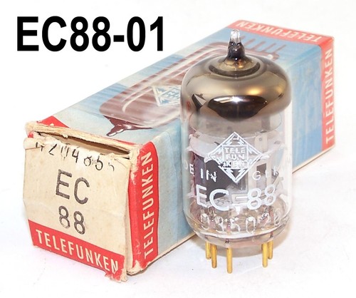 Telefunken ec88 nos ovp - telefunken, /
