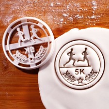 5K Run Medal Ausstecher -