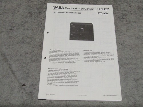 Schaltplan service manual für - schaltplan,