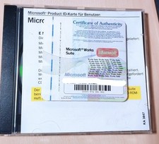 Microsoft Works Suite 2001 DVD