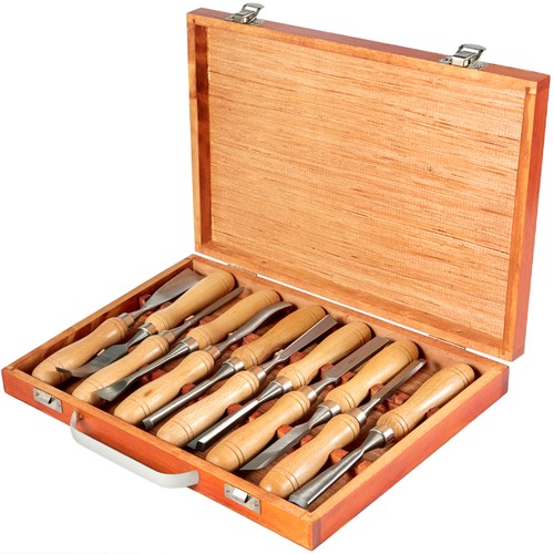 Stechbeitel set holz - ,