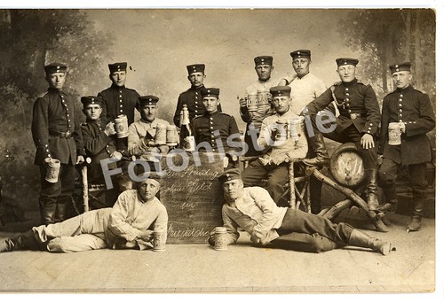 Orig foto soldaten - foto, mit