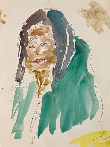 Schöne aquarellmalerei papier - schöne,