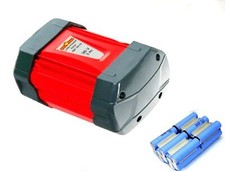 Zellentausch für Wolf Akku 36 V  3 Ah. mit 6.0 Ah. Samsung Zellen 6000 mAh