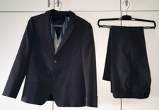 WEISE Kommunion Konfirmation Jungen Anzug 3-teilig Sakko Hose grau Weste Gr. 146