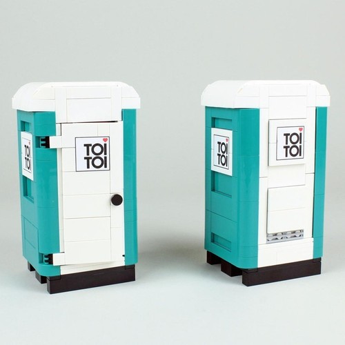 Lego toi toilettenkabine - lego,