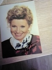 Autogrammkarte Von Hega Piur, Handsigniert, Schauspielerin DDR
