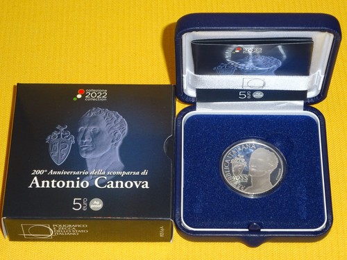 Italien euro silber 2022 pp - italien, 5