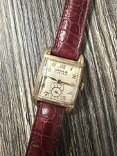 Gruen Curvex 10k Gold gefüllt