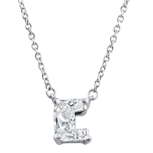 Diamant initialen - diamant, "c"