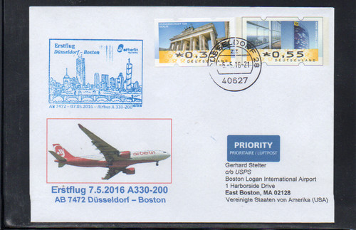 Air berlin ffc erstflug - air,