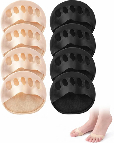 Vorfußpolster schwarz beige - schwarz,