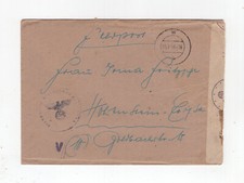 1944 3.Reich Zensurbrief Feldpost Nr. 10234 V- Waffeneinheit auf Usedom