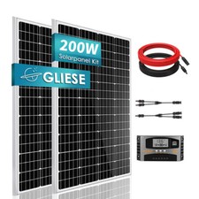 200W Solarmodul Kit Wohnwagen