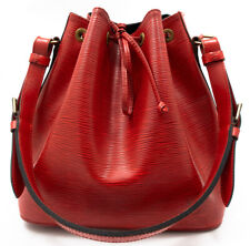 LOUIS VUITTON EPI SAC PETIT NOE SCHULTERTASCHE SHOULDER BAG TASCHE LUXUS RED ROT