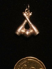 Silber Anhänger Kegeln Pin Bowling 925er Punze 4 g  2,5 cm Sport