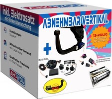 AUTOHAK AHK für Citroen C5 X C5X ab 22 vert. abnehmbar + 13-pol BRINK ES SPEZ