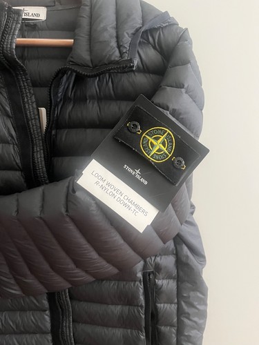 Stone island daunenjacke - stone, loom