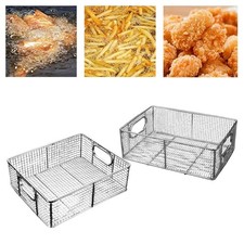 Friteuse Korb Servieren von