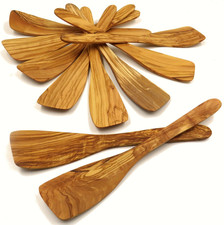 1-6 x Olivenholz geölt