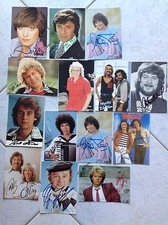 Alte Autogramme von diversen Stars
