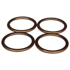 4pcs 37x45x4 exhaust gasket