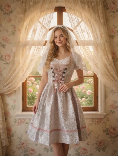 Brautdirndl hochzeitsdirndl - brautdirndl,